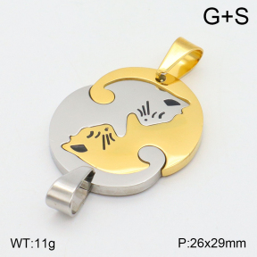 2P2003482bbml-306  Stainless Steel Pendant