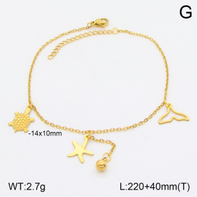 2A9001414vbll-610  Stainless Steel Anklets