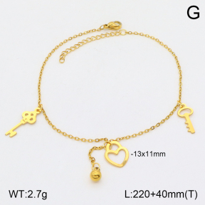 2A9001415vbll-610  Stainless Steel Anklets