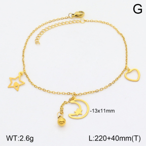 2A9001416vbll-610  Stainless Steel Anklets