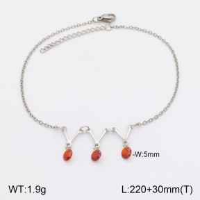 2A9001426ablb-610  Stainless Steel Anklets