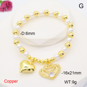 F6B301049vbnb-L017  Fashion Copper Bracelet