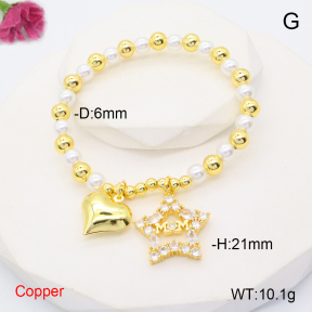 F6B301057vbnb-L017  Fashion Copper Bracelet