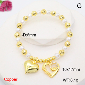 F6B301058vbnb-L017  Fashion Copper Bracelet