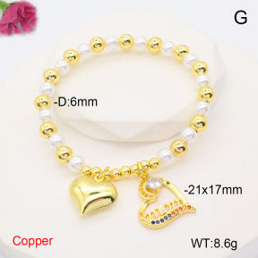 F6B301060vbnb-L017  Fashion Copper Bracelet