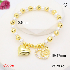 F6B301064vbnb-L017  Fashion Copper Bracelet