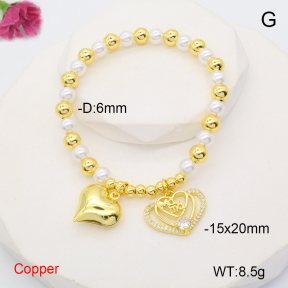 F6B301066vbnb-L017  Fashion Copper Bracelet