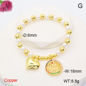 F6B301067vbnb-L017  Fashion Copper Bracelet