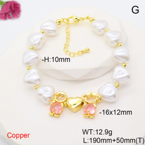 F6B301080bhva-L017  Fashion Copper Bracelet