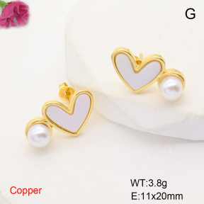 F6E301905vbmb-L017  Fashion Copper Earrings