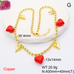 F6N301199vhnv-L017  Fashion Copper Necklace