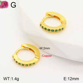 F2E401920vbpb-J147  Fashion Copper Earrings