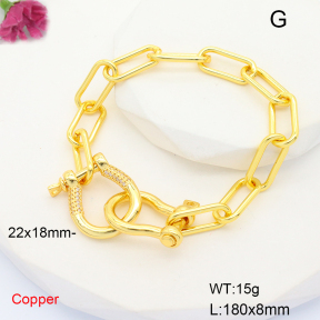 F6B406291vhov-L035  Fashion Copper Bracelet