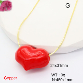 F6N301204vbnb-L017  Fashion Copper Necklace