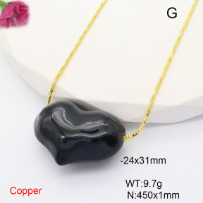 F6N301207vbnb-L017  Fashion Copper Necklace