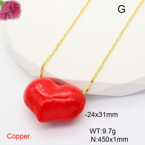 F6N301208vbnb-L017  Fashion Copper Necklace