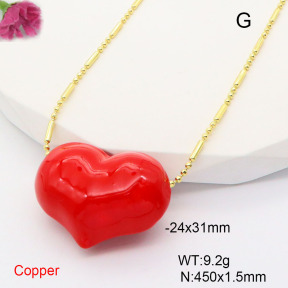 F6N301212vbnb-L017  Fashion Copper Necklace