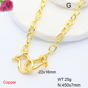 F6N407923vhmv-L035  Fashion Copper Necklace