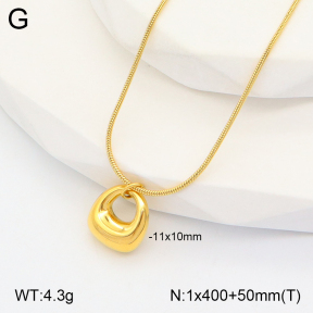 2N2005003bhva-263  Stainless Steel Necklace  PVD 14k