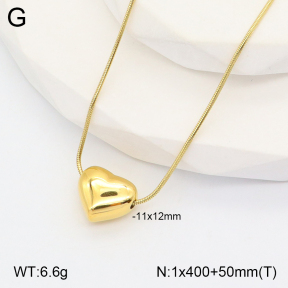 2N2005005bhva-263  Stainless Steel Necklace  PVD 14k