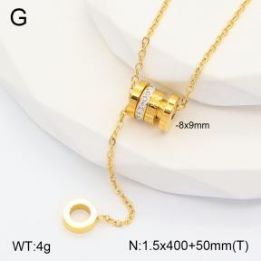 2N4003428bhva-263  Stainless Steel Necklace  PVD 14k