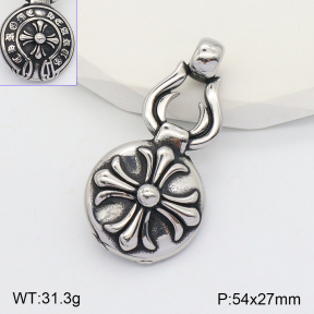 2P2003484bbov-260  Stainless Steel Pendant