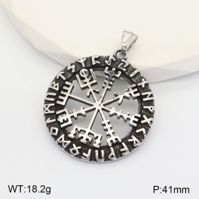 2P2003485bbov-260  Stainless Steel Pendant