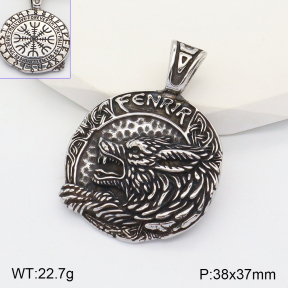 2P2003488bbov-260  Stainless Steel Pendant