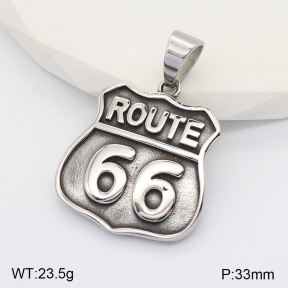 2P2003496bbov-260  Stainless Steel Pendant