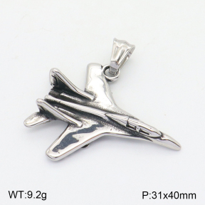 2P2003505bbov-260  Stainless Steel Pendant