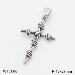 2P2003514bbov-260  Stainless Steel Pendant