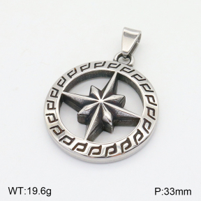 2P2003515bbov-260  Stainless Steel Pendant