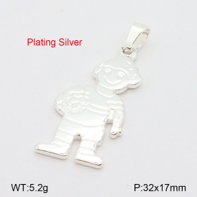 F2P200013aajl-389  Stainless Steel Pendant