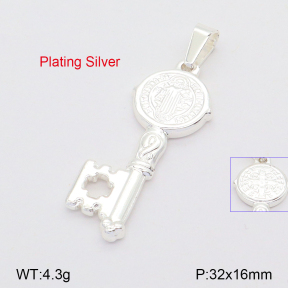 F2P200023avja-389  Stainless Steel Pendant