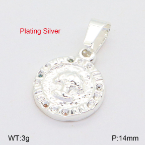 F2P200033avja-389  Stainless Steel Pendant