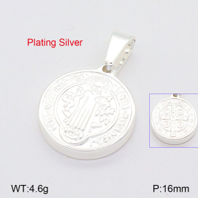 F2P200038avja-389  Stainless Steel Pendant