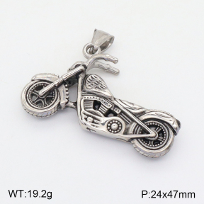 2P2003517bbov-436  Stainless Steel Pendant