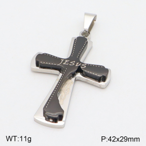 2P2003537bbov-436  Stainless Steel Pendant