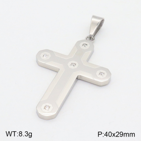 2P4000958bbov-436  Stainless Steel Pendant