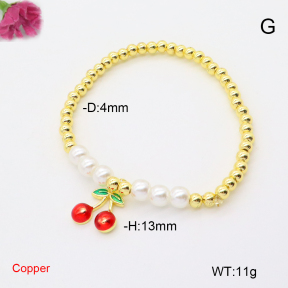 F6B301086vbll-L017  Fashion Copper Bracelet