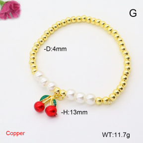 F6B301087vbll-L017  Fashion Copper Bracelet