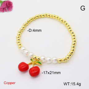 F6B301088vbll-L017  Fashion Copper Bracelet