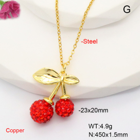 F6N407934aajl-L017  Fashion Copper Necklace