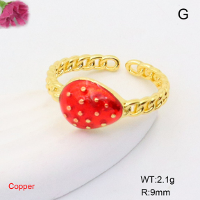 F6R300409baka-L017  Fashion Copper Ring