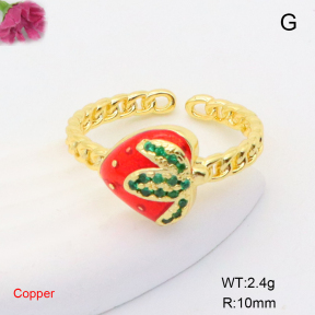 F6R300410baka-L017  Fashion Copper Ring