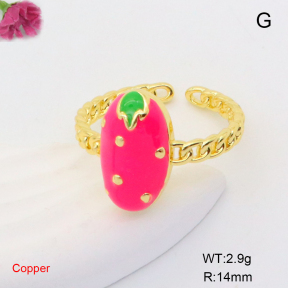 F6R300411baka-L017  Fashion Copper Ring