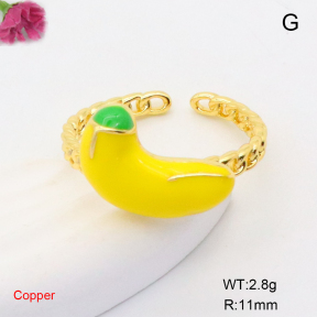 F6R300412baka-L017  Fashion Copper Ring