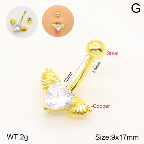 2PU500588ablb-J147  Body Jewelry