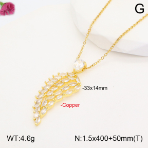 F2N401023vbpb-J161  Fashion Copper Necklace