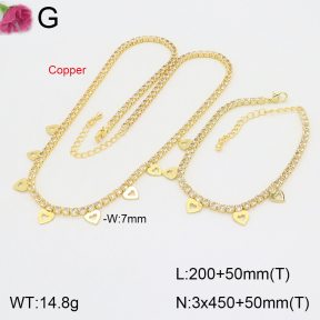 F2S004939vhha-J161  Fashion Copper Sets